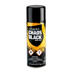 Citadel Spray Primer: Chaos Black (10 oz)